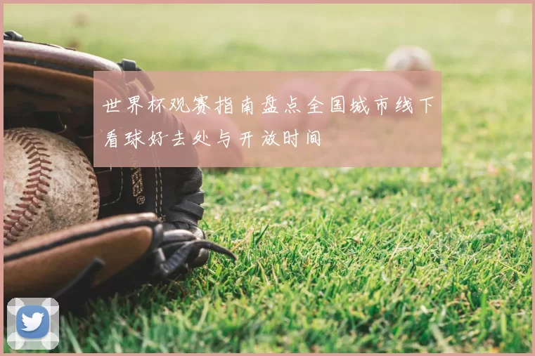 世界杯观赛指南盘点全国城市线下看球好去处与开放时间