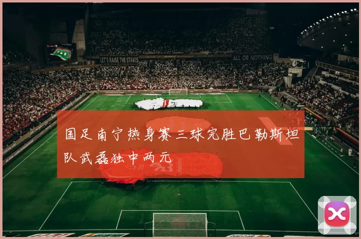 国足南宁热身赛三球完胜巴勒斯坦队武磊独中两元